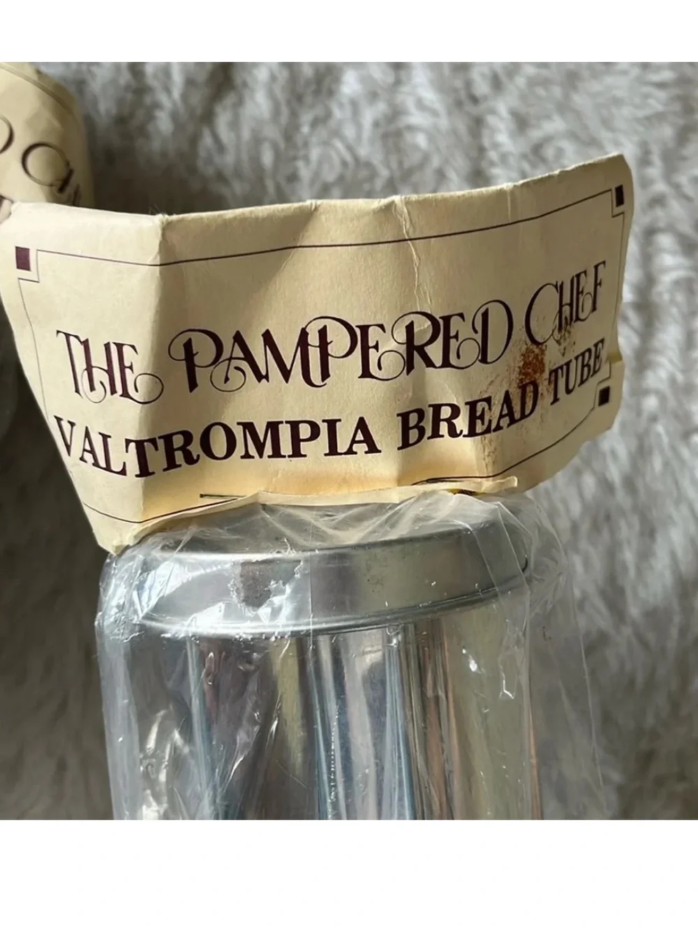 Pampered chef Valtrompia bread tubes set of 3 (1 ea. Heart, Star, Flower)